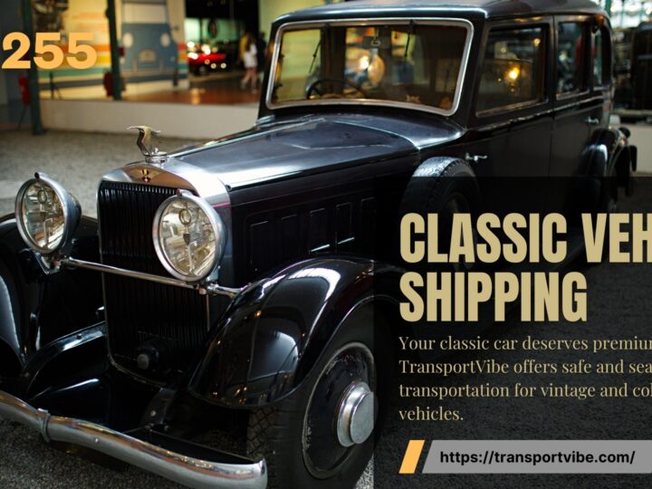 Classic Car Shipping: Enclosed Transport Services You Can Trust