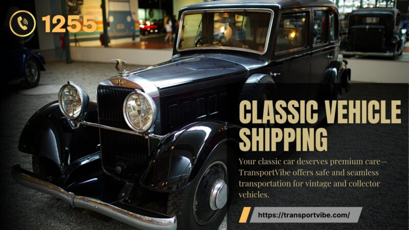Classic Car Shipping: Enclosed Transport Services You Can Trust