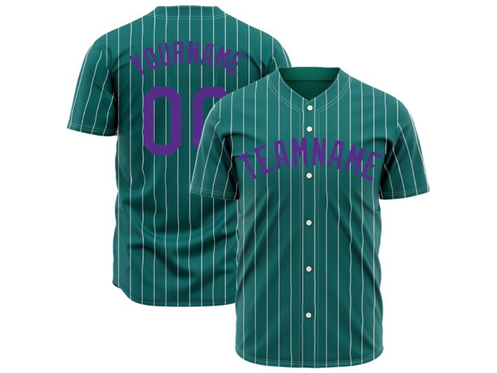 Custom Teal Baseball Jersey: A Stylish Statement for Team Unity and Performance