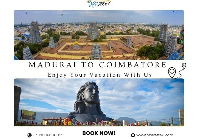 Road Trip from Madurai to Coimbatore by Taxi