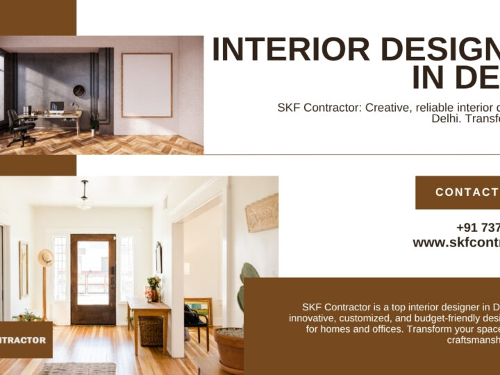 Top interior designer in Delhi transforms spaces with style and functionality