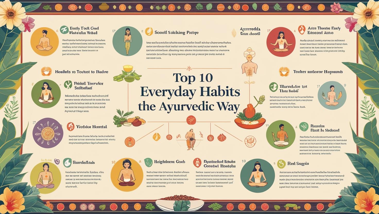 Top 10 Everyday Habits to Stay Healthy the Ayurvedic Way 1 Top 10 Everyday Habits to Stay Healthy the Ayurvedic Way
