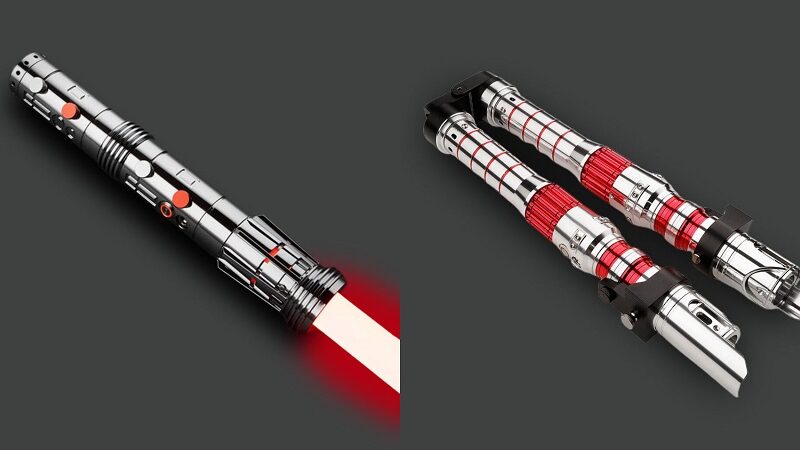 Master the Dark Side with a Realistic Darth Maul Lightsaber