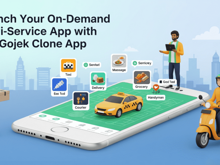 Launch your On-Demand Multi-Service App with our Gojek Clone App