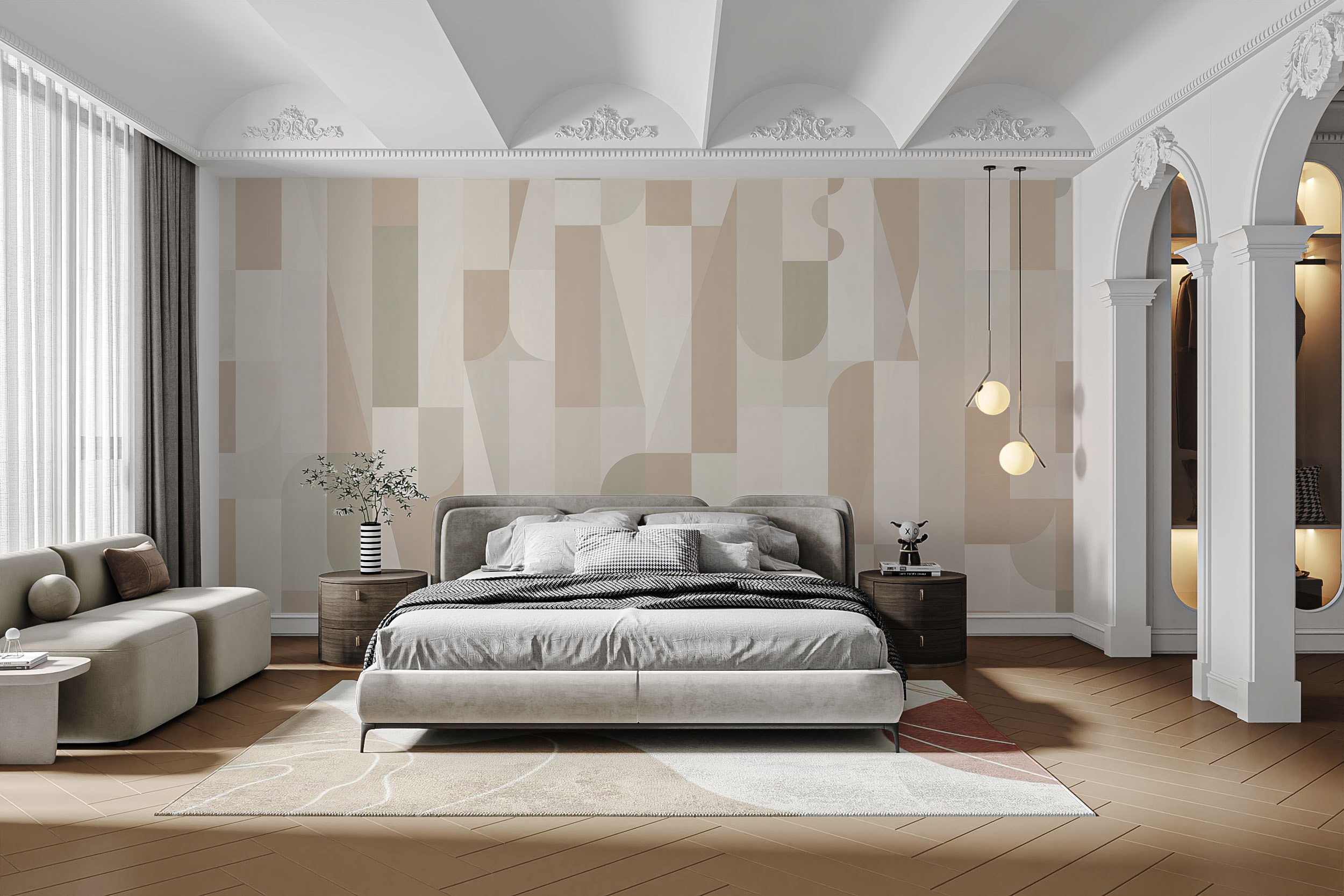 What Comes Next How to Style Your Room Around a Mural
