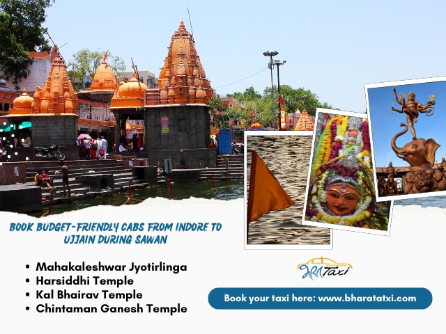 Book Budget-Friendly Cabs from Indore to Ujjain During Sawan