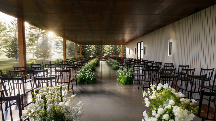 Understanding the True Cost: How Much Are Wedding Venues? 2 CoveredPatioCeremonyOption edited