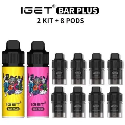 Smoke Up Your Worries IGET Bar Vape Flavours