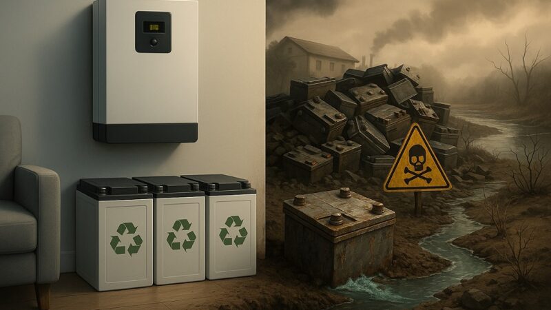 The Hidden Impact of Backup Batteries on the Environment