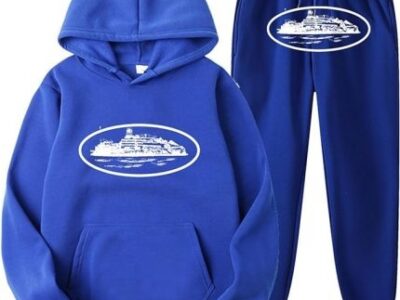 Corteiz Big Logo Tracksuit Blue