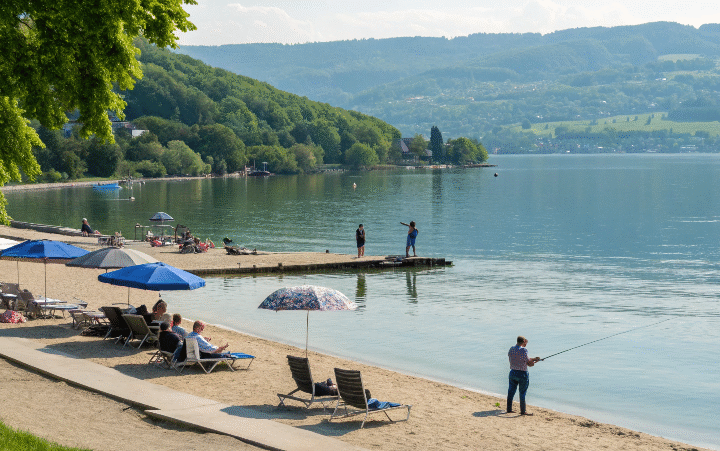 How to Enjoy Lake Geneva Public Beach and Still Go Fishing Too