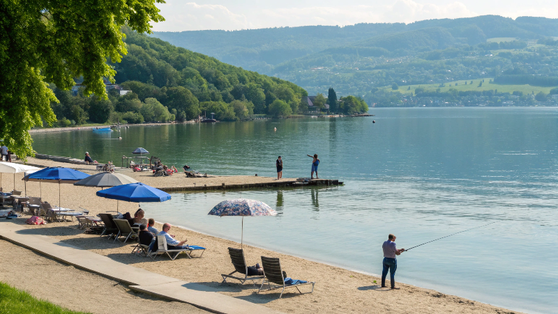 How to Enjoy Lake Geneva Public Beach and Still Go Fishing Too