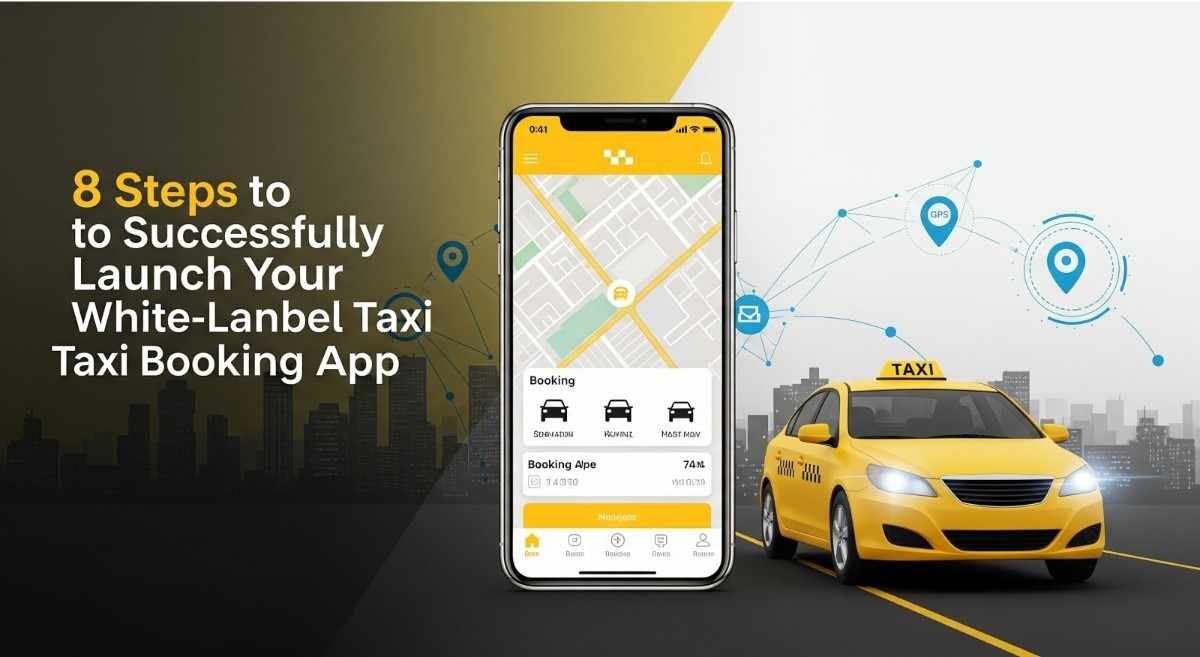 8 Steps to Successfully Launch Your White-Label Taxi Booking App 1 8 Steps to Successfully Launch Your White-Label Taxi Booking App