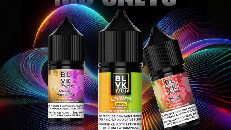 Everything You Need to Know About BLVK Nic Salts E-Liquids