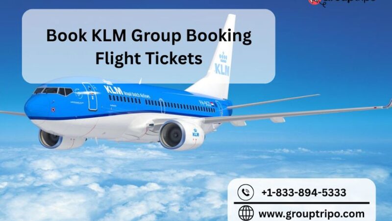 How to Book KLM Group Booking Flight Tickets?