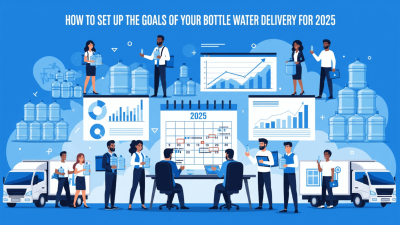 How to Set Up the Goals of Your Bottle Water Delivery for 2025