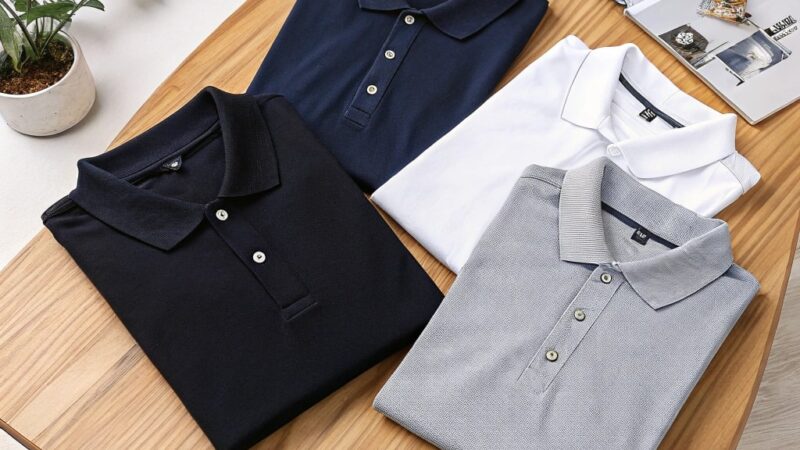 Men’s Polo T-shirts: A Timeless Classic for Every Wardrobe