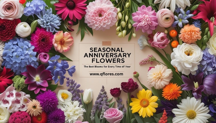Seasonal Anniversary Flowers: The Best Blooms for Every Time of Year
