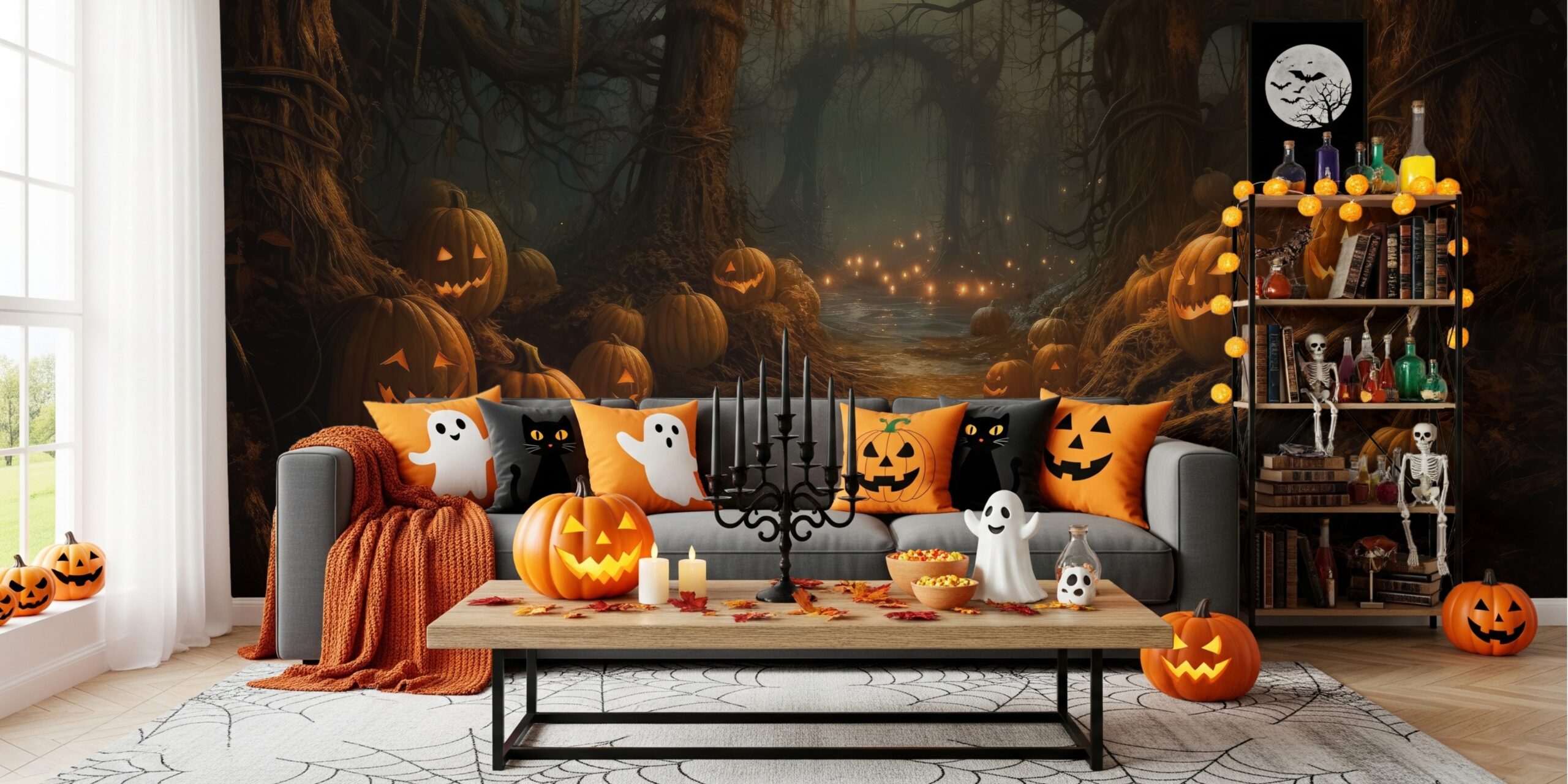 How to Choose the Perfect Spine-Chilling Halloween Wallpaper for Spooky Home Decor