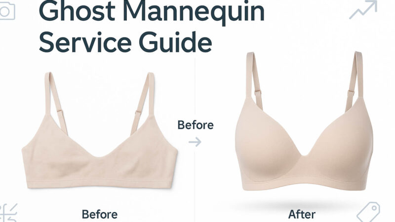 Step-by-Step Guide How Ghost Mannequin Service Improves Product Images