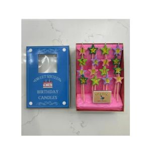 16 Wishes Candle Box for Memorable Birthday Celebrations