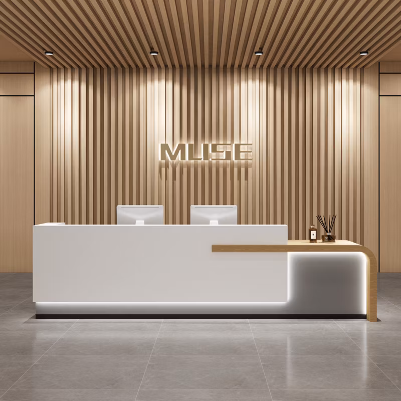 Reception Desk in Dubai: Enhancing Business Image with Modern Design