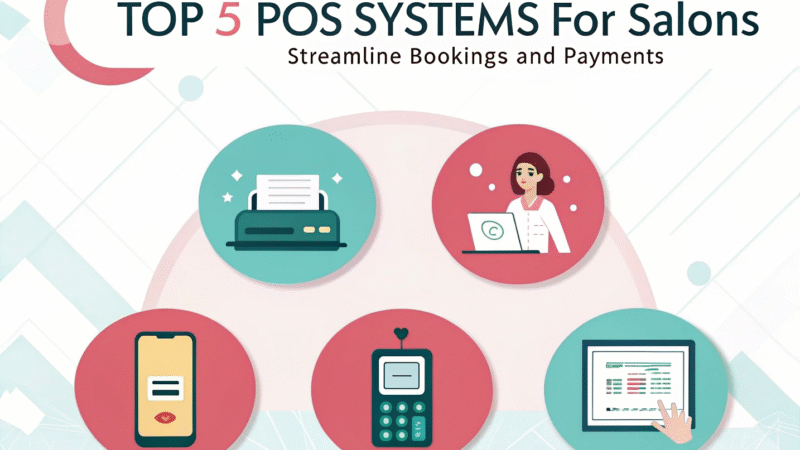 Top 5 POS Systems for Salons Streamline Bookings and Payments