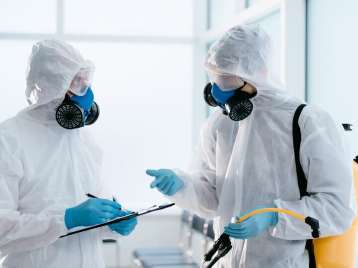 How Do Professionals Ensure Safe Blood Cleanup?