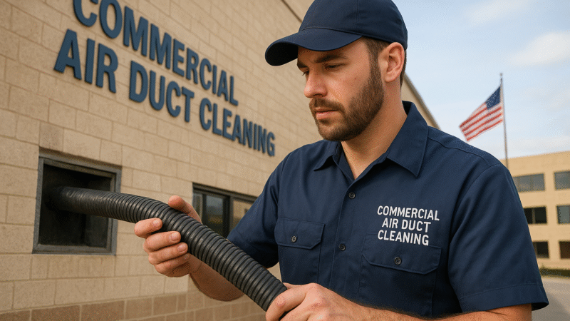 Why Commercial Air Duct Cleaning is Vital for Healthy Workplaces