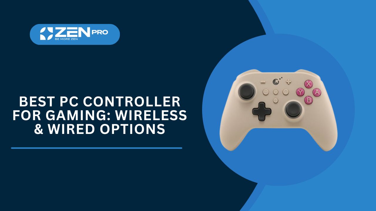 Best PC Controller for Gaming: Wireless & Wired Options
