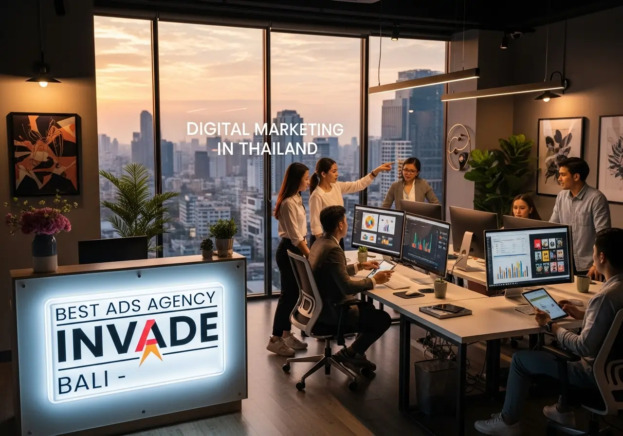 Digital Marketing in Thailand: How Invade Marketing Transforms Online Growth