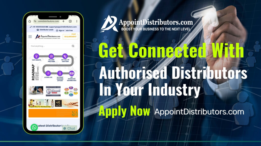 we help manufacturers and brands connect with verified distributors across India. Whether you need authorised distributors, wholesalers, or dealers, your search ends here. Post your requirement today and grow your distribution network effortlessly.