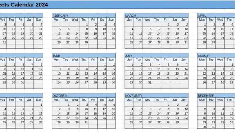 The Ultimate Guide to Using a Google Doc Calendar Template