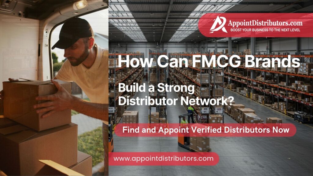 FMCG brands can build a strong distributor network by connecting with reliable partners, expanding reach, and ensuring timely supply. Join AppointDistributors.com to find trusted distributors and grow your business effectively.