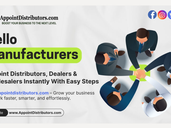 How can Appoint Distributors, Dealers and Wholesalers?