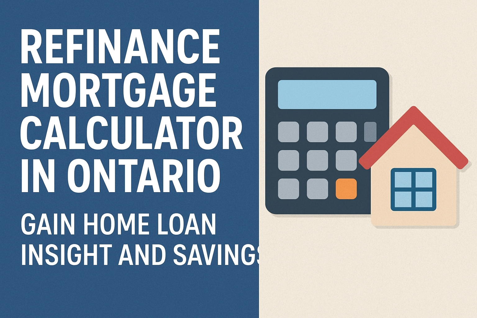 Refinance Mortgage Calculator in Ontario: Get Clear Home Loan Insight and Save More 1 Refinance Mortgage Calculator in Ontario: Get Clear Home Loan Insight and Save More