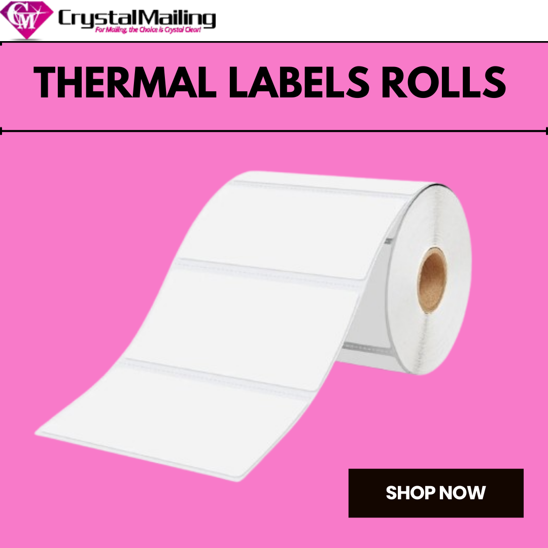 Roll of Thermal Labels – 4×2 Labels, 500 per Roll