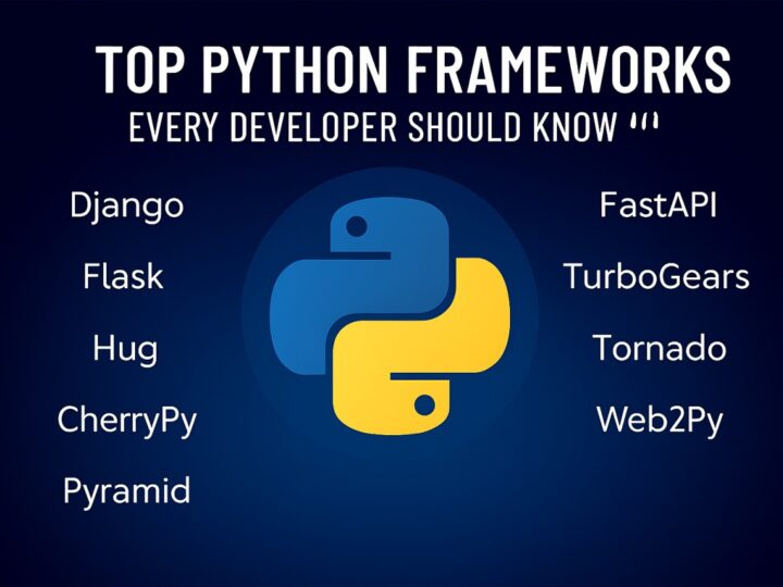 Top Python Frameworks Every Developer Should Know