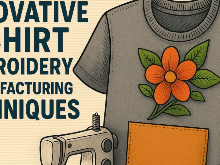 Innovative T-Shirt Embroidery & Manufacturing Techniques