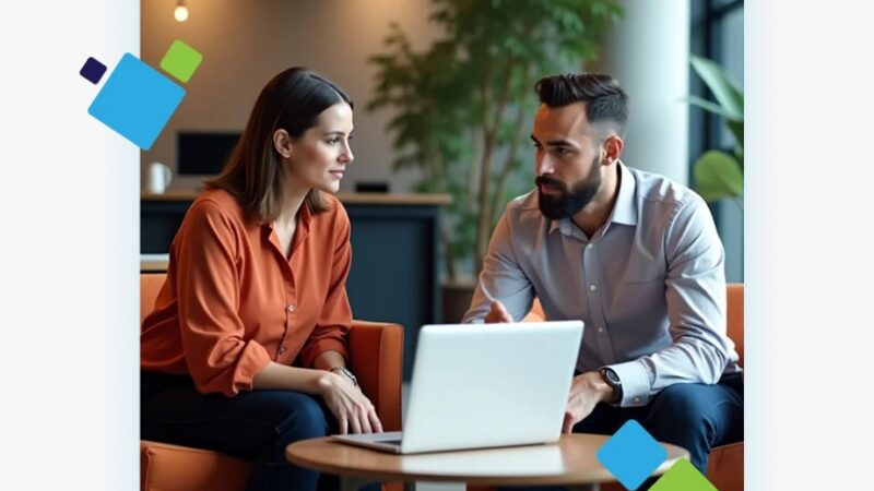 Online training for financial institutions