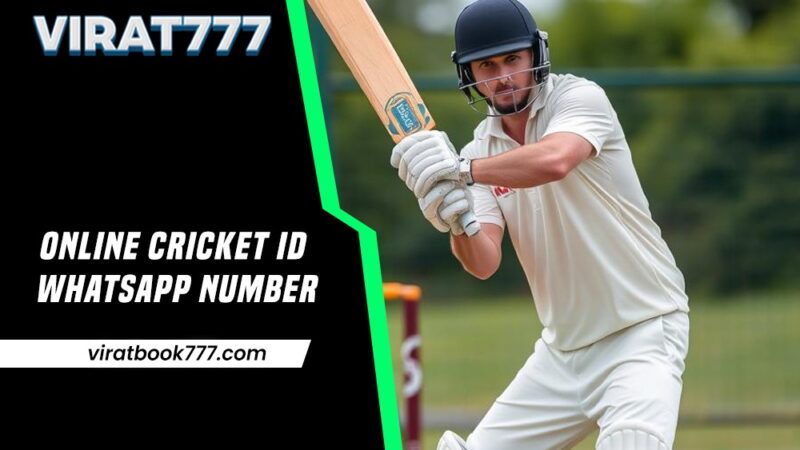 Online Cricket ID WhatsApp number – Virat777 Trusted provider