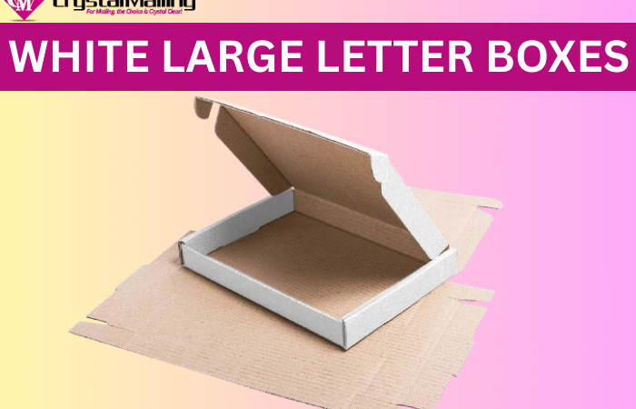 C4 Large Letter Boxes – Sturdy White Letter & Mailing Boxes