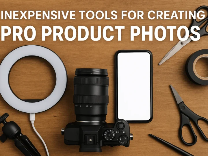 Top 8 Product Photography Tools on a Budget