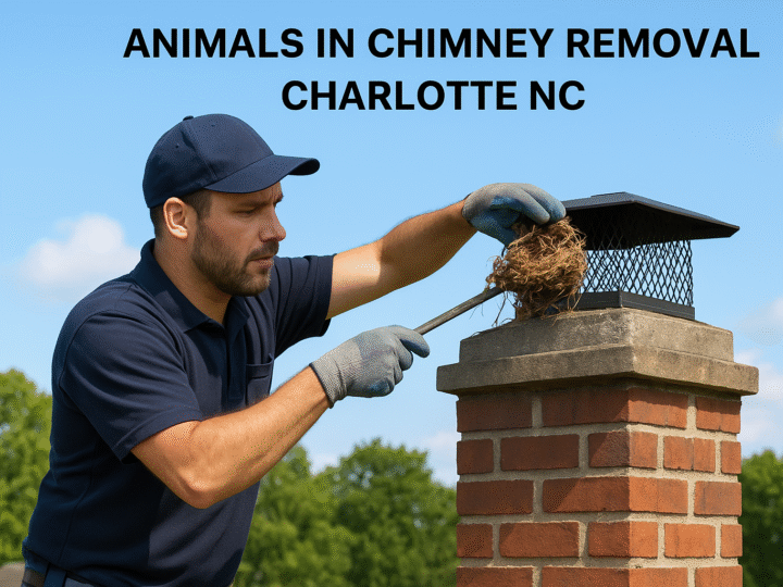 Animals in Chimney Removal Charlotte NC