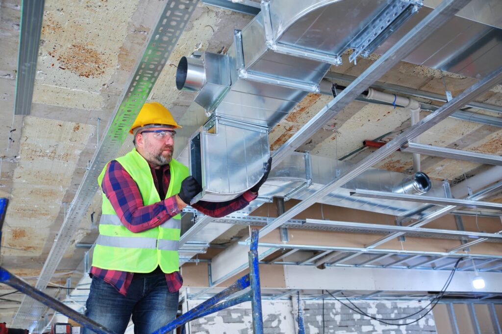 commercial HVAC installation4 1