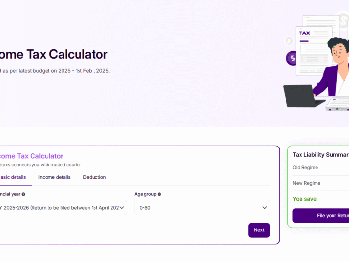 Maximize Your Savings with the Savetaxs Income Tax Calculator