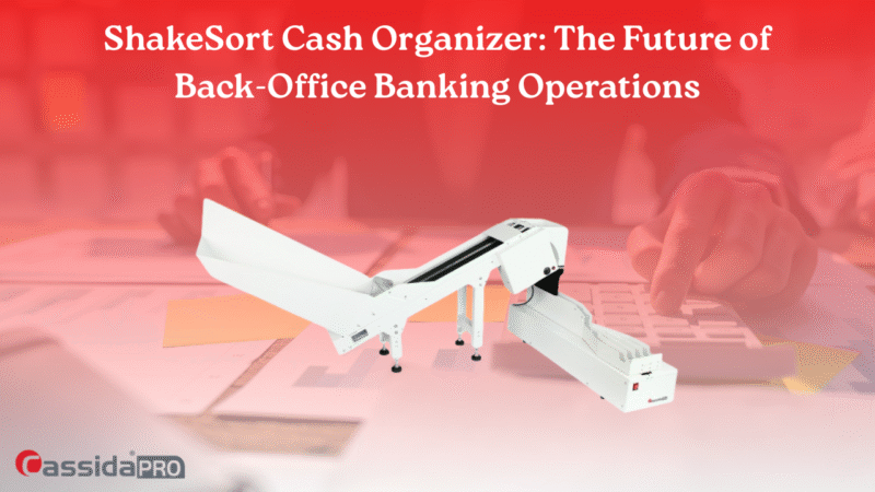 ShakeSort Cash Organizer: The Future of Back-Office Banking Operations