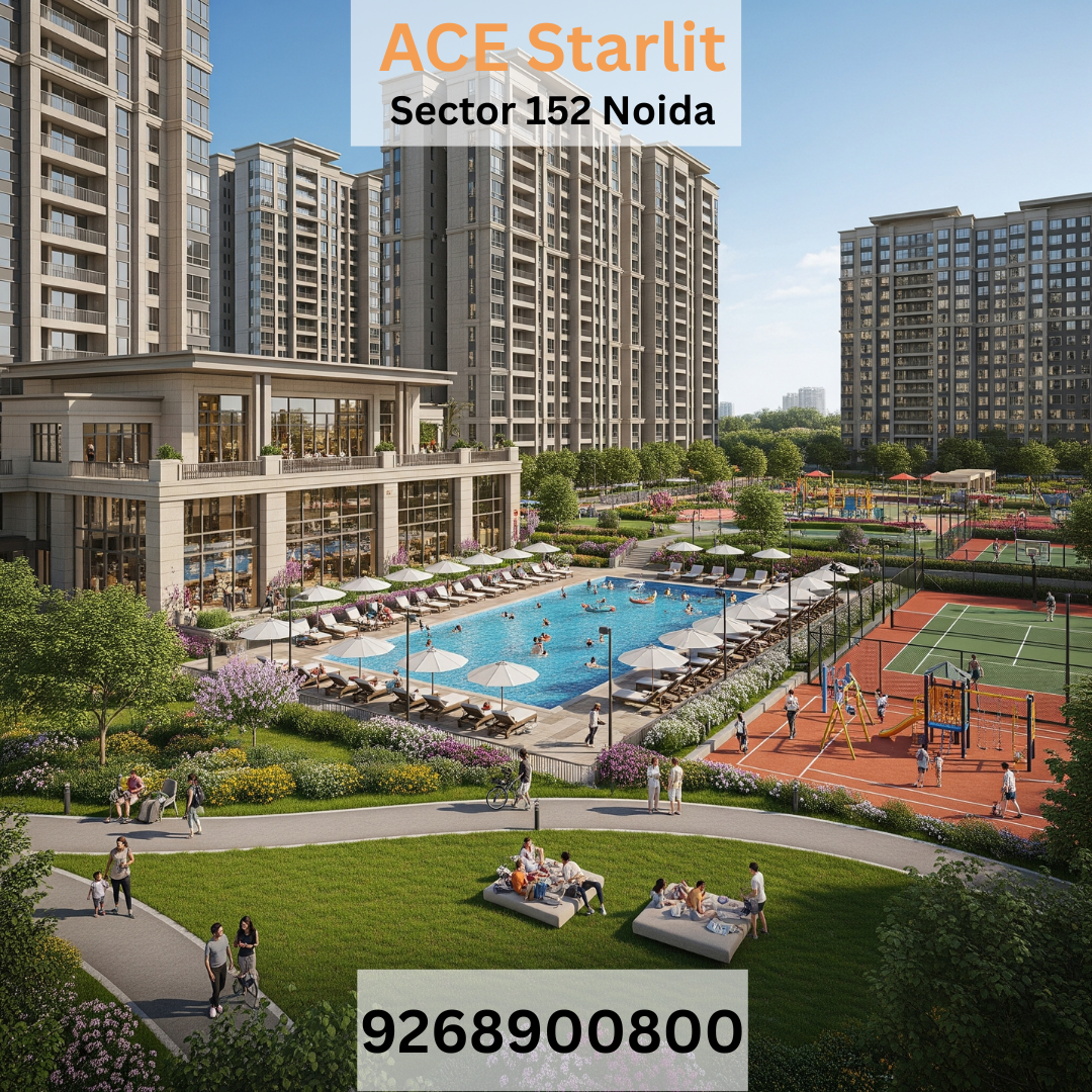 ACE Starlit 9268900800 Move into 2 & 3 BHK Luxury Apartments in Sector 152, Noida