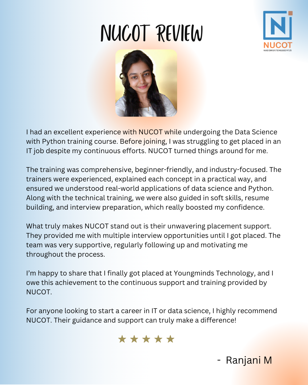Nucot Bangalore: Reviews, Salary Insights & Data Science Training Uncovered 1 Nucot Bangalore: Reviews, Salary Insights & Data Science Training Uncovered