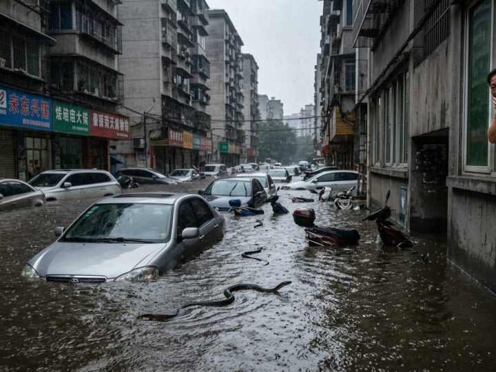 900 Snakes Escaped Into a Chinese City During Floods — What Happened Next Is Nightmare Fuel